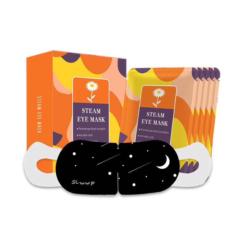 Steam Eye Mask Custom Logo Oem Factory Export to Japan and Korea Lutein Hotel Hot Compress Eye Mask