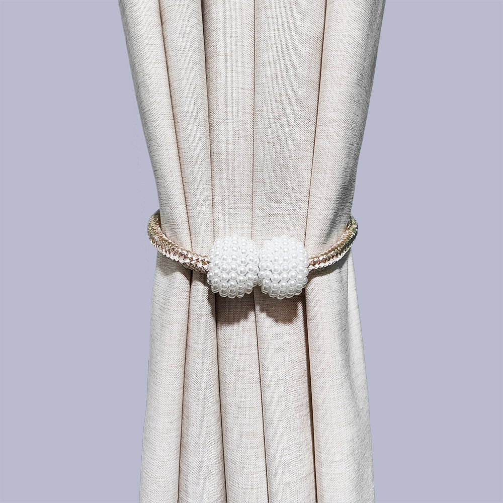 Yunyang Factory Direct Supply Large Buckle Roman Buckle Amazon Russia Best Selling Imitation Linen Shower Toilet Shower Curtain