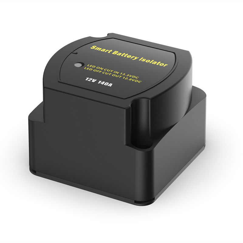 Dual Battery Isolator 12V140A Dual Battery Separator Vsr Smart Relay Car Boat Rv Charger