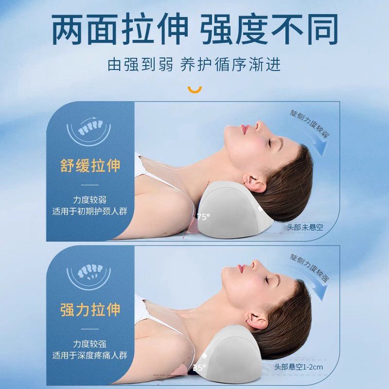 Cervical Spine Care Pillow, Memory Foam to Aid Sleep, Rich Bag, Anti-Arch Cervical Spondylosis Sleeping Special Ergonomic Neck Pillow