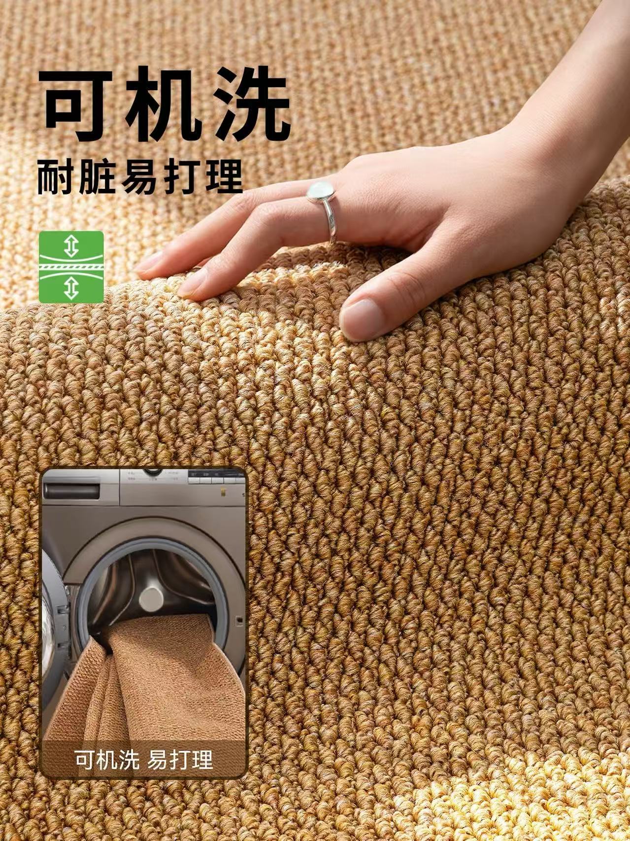 Sisal Bay Window Cushion Window Sill Cushion 2025 New Model for All Seasons, Suitable for Master Bedroom Balcony, Customizable, Thickened, Soundproof