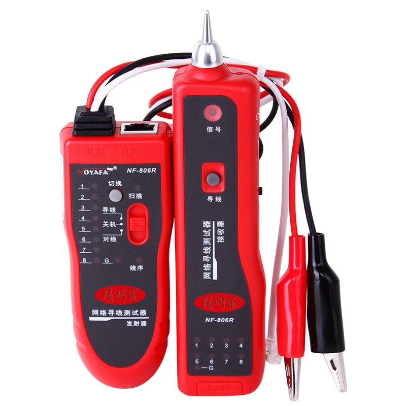 Jingming Mouse Factory wholesale NF-806R Line Finder Line Finder network line detector multi-function line inspection detector