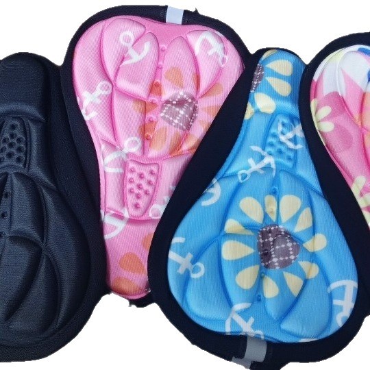 Mountain Bike Cycling Thickened Silicone Seat Cover Bicycle Cushion Cover Silicone Cushion Cover Soft Outdoor Accessories Saddle