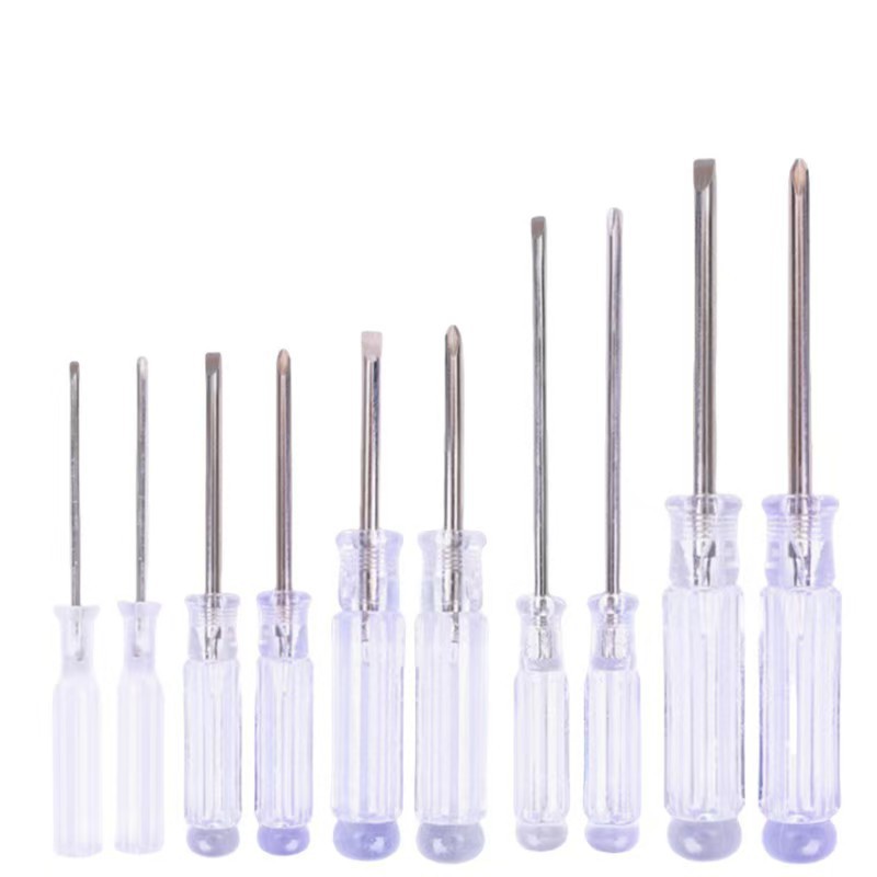 Мини-отвертка Crystal, многофункциональная игрушка для ремонта, партия 2.0 2.5 3.0 4.0 5.0, крестовая форма