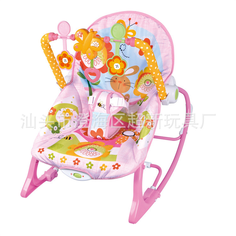 Factory direct newborn rocking chair baby music to coax sleep comfort recliner cross-border electric rocking chair wholesale