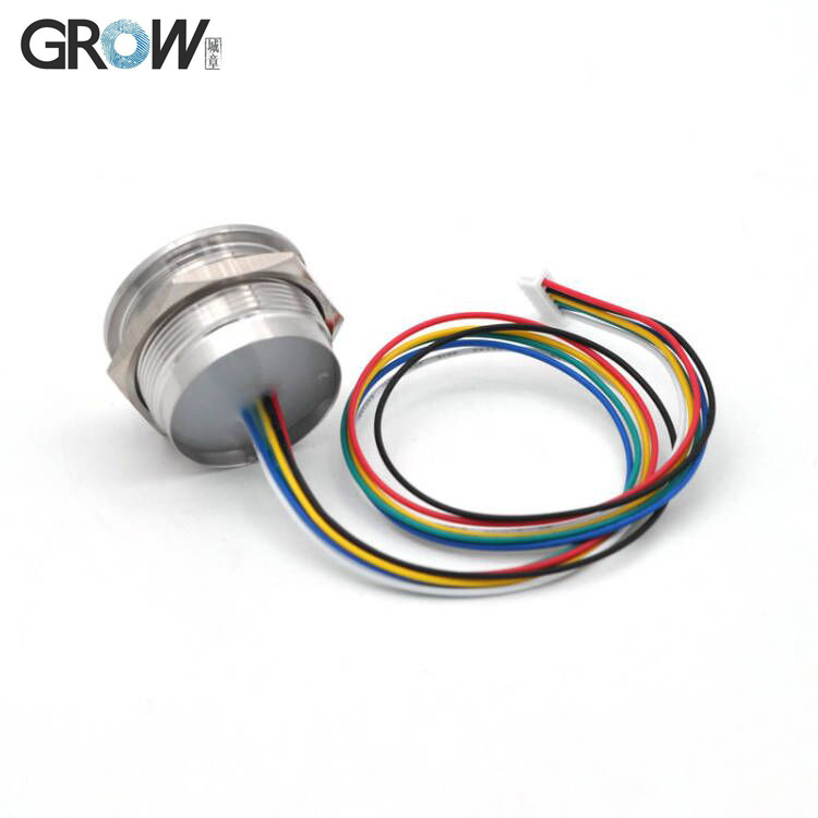 Chengzhang Technology R503-5V Waterproof Fingerprint Collection Module Colorful Light Ring Fingerprint Module Stainless Steel Shell
