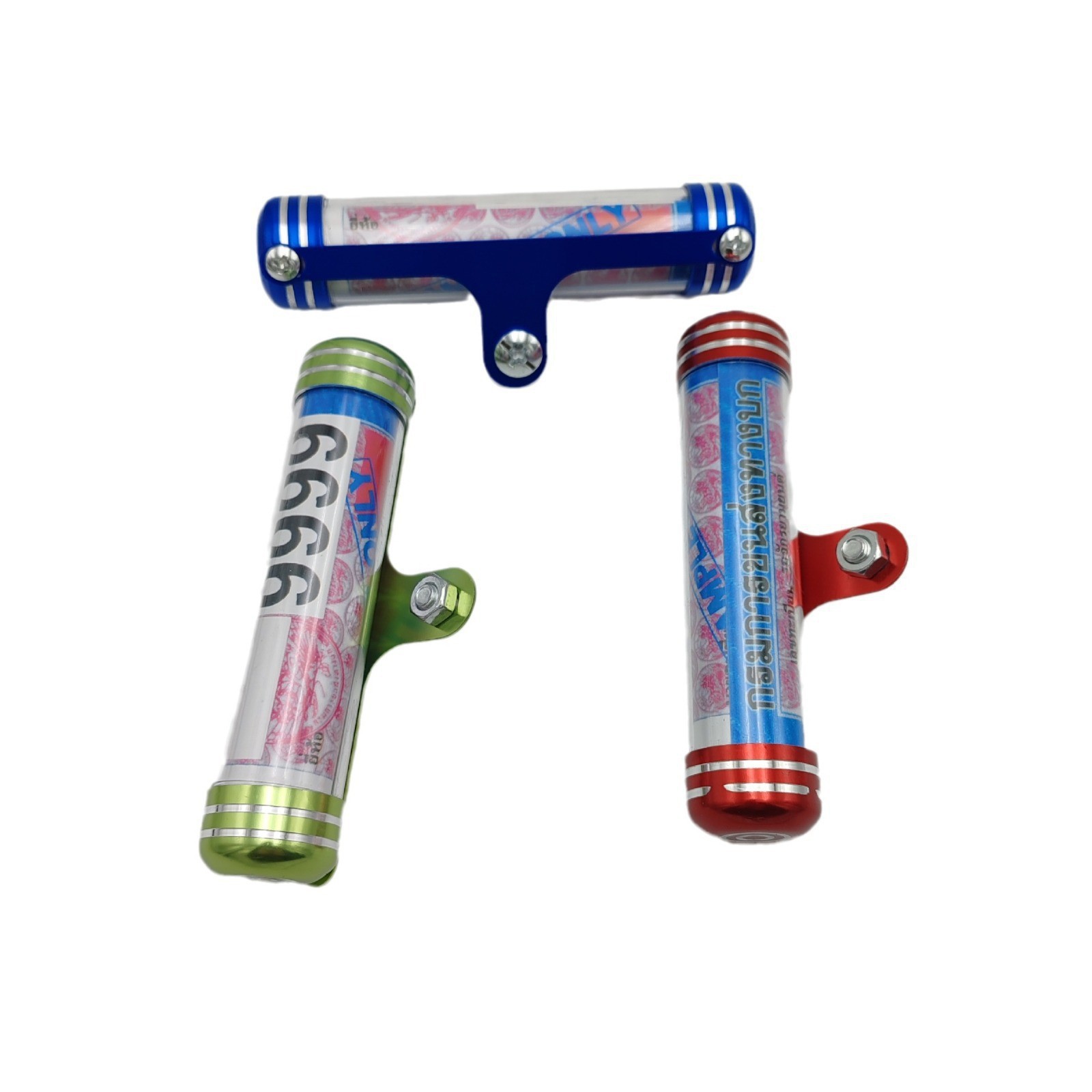 Thai Motorcycle Paper License Plate Holder Motorcycle Tax Bill Holder Label Annual Ticket Safety Tube