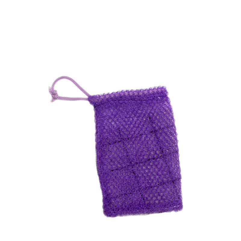 African Mesh Exfoliating Handmade Bubble Mesh Soap Bag Soap Storage Special Mesh Bath Scrubbing and Stain Removal One Bag Dual Use