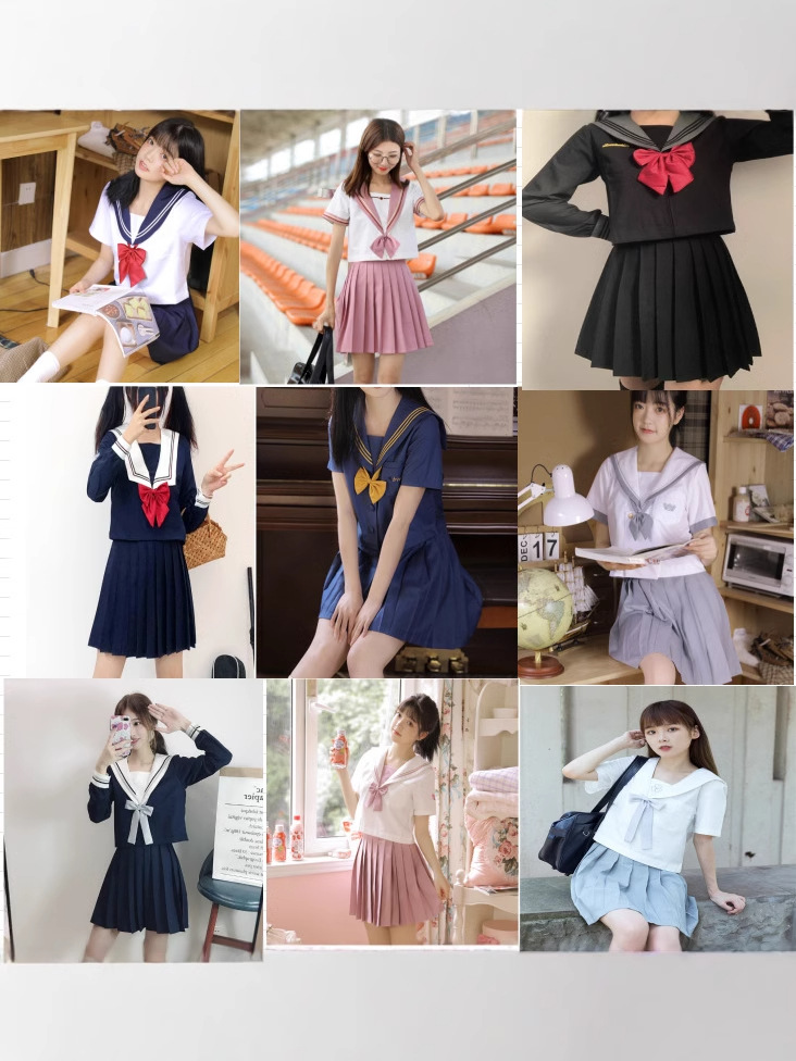 Jk Uniform One-Piece Sailor Suit Japanese Style College Style Various Sailor Suit Big Sale Special Price Treatment While Stocks Last
