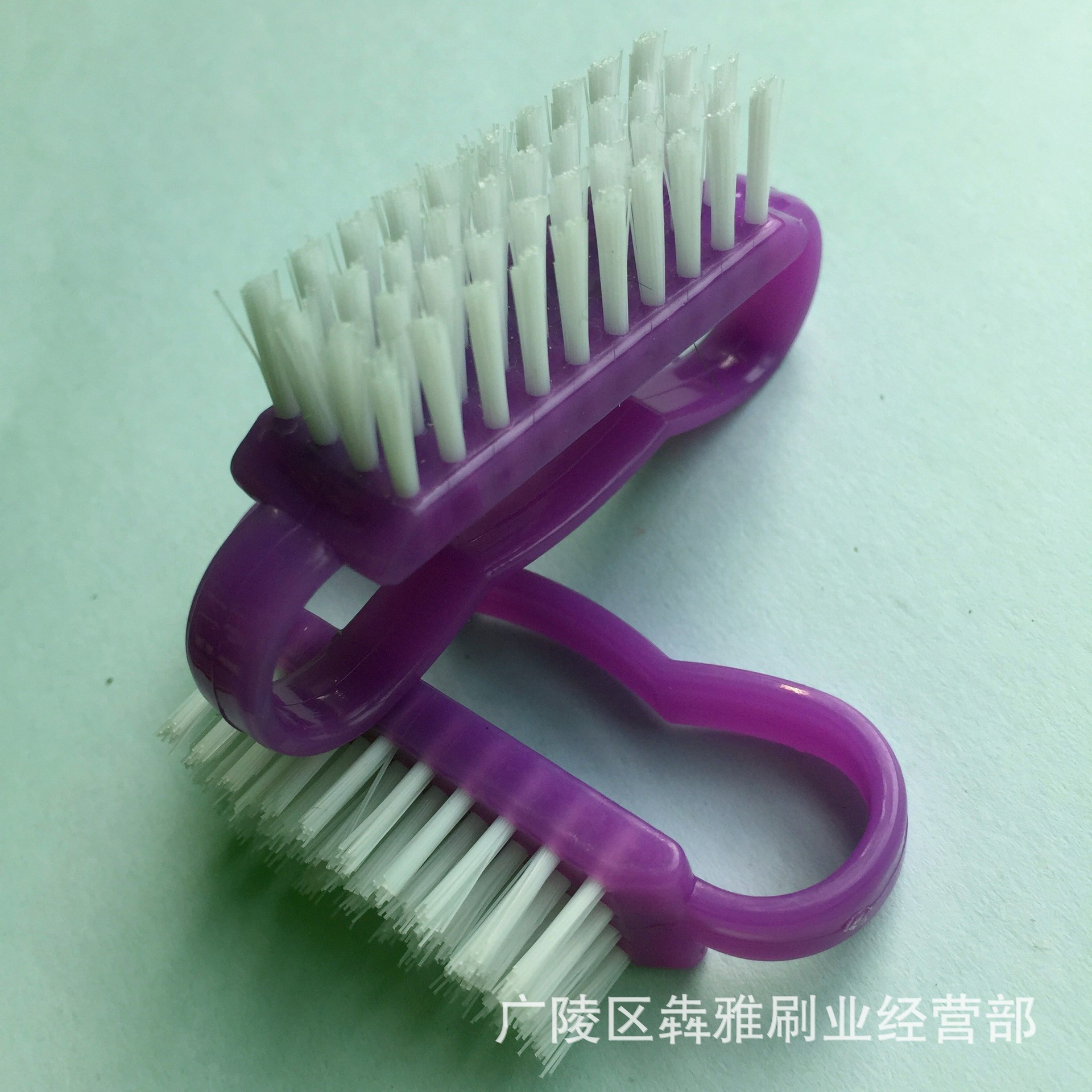 Manicure Tools and Supplies with Handle, Small Horn, Small Horn Brush, Nail Dust Brush, Special Small Brush for Manicure