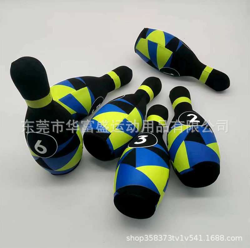 Factory Wholesale Bowling Bottle Game Interactive Toy Submersible Material Bowling Bottle Toy