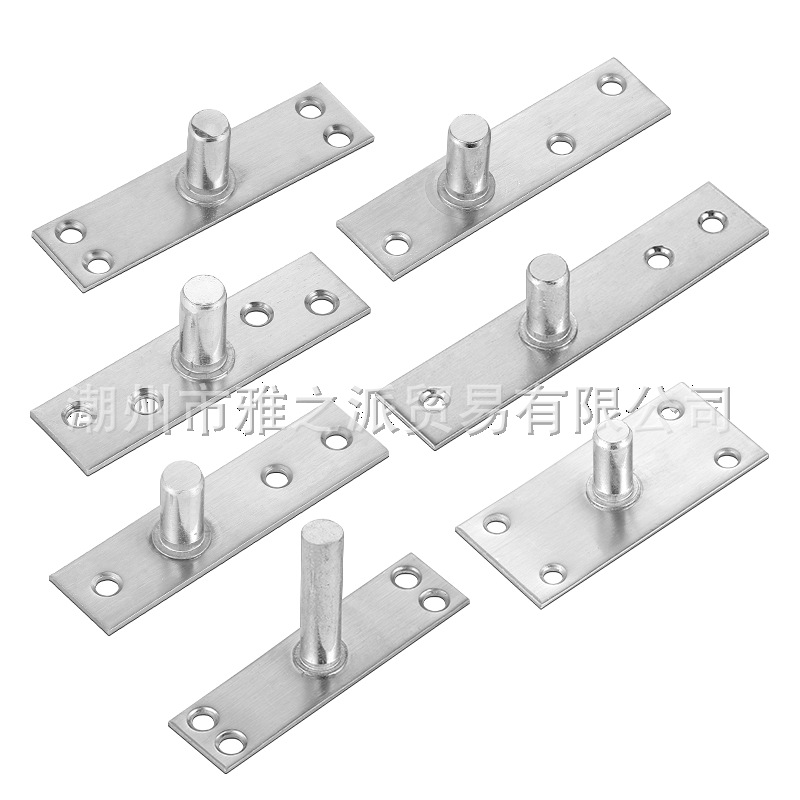 Glass door top shaft piece wholesale extension shaft top shaft widened stainless steel door shaft top shaft spring hardware accessories