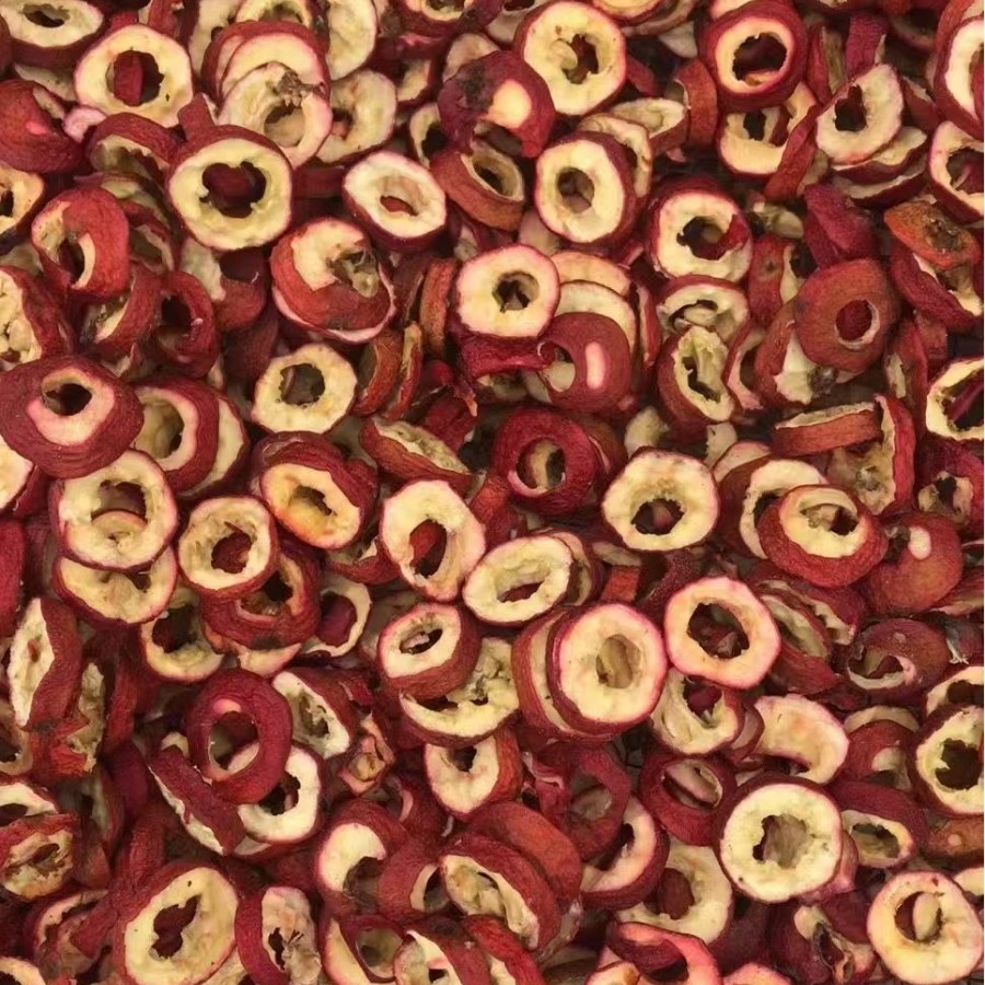 New Stock of Pure Hawthorn Rings, Seedless and Pitted, New Stock of Dried Hawthorn, Fresh Hawthorn, Hawthorn Slices, Wholesale from the Place of Origin
