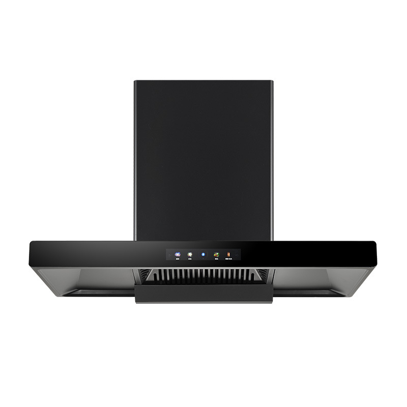 High Suction Range Hood with Top and Side Dual Suction for Kitchen Rental Apartments, 2025 New Model with Oil and Smoke Separation