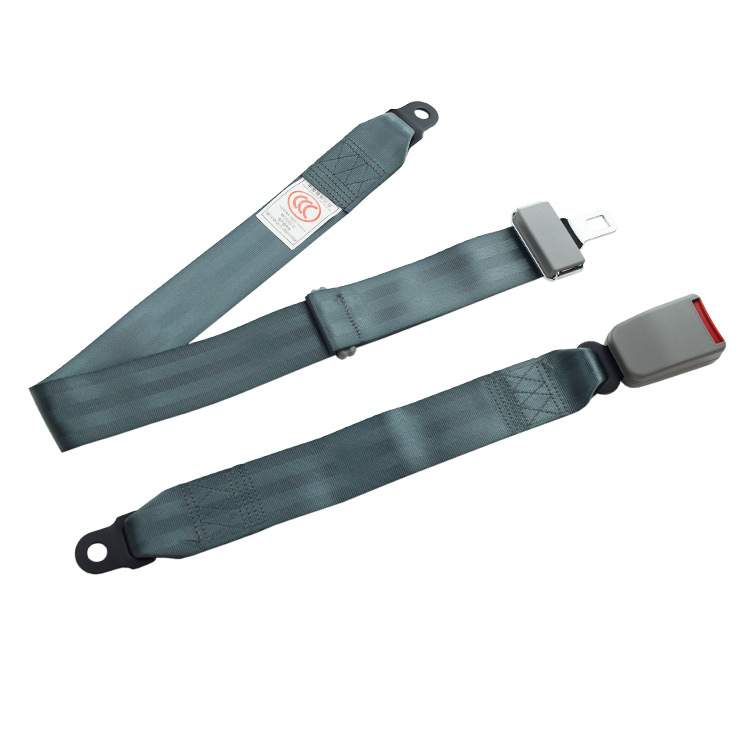 New Polyester Car Seat Belt Car Seat Side Plug Safety Belt Passenger Car Two-Point Luxury Safety Belt a
