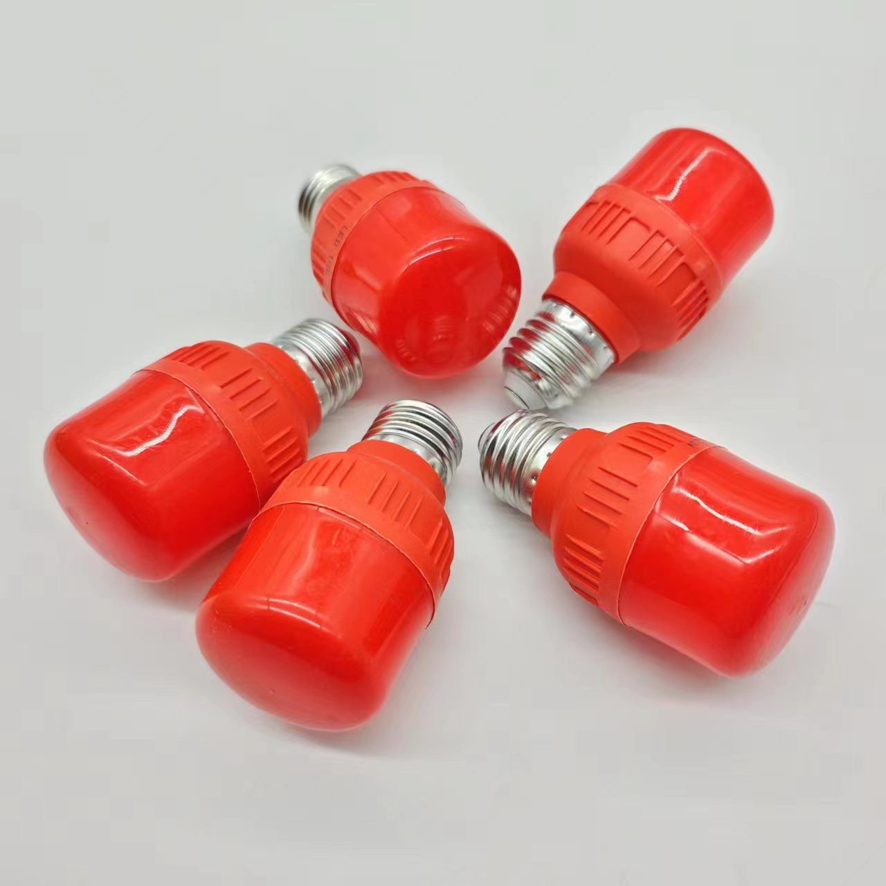 LED10W Red Gao Fushuai Ball Red Bulb New Year Festive 220V Christmas Decorative Bulb One Dollar Supply