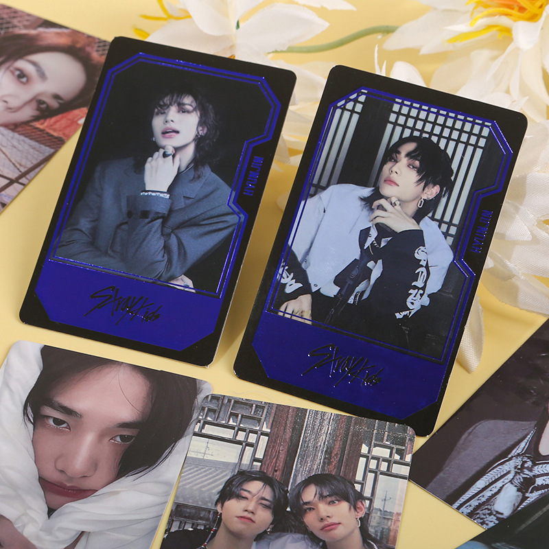 Stray Kids Photo Card Special Edition Album Hop Huang Xuanchen Felix Fangcan Han Same Style Small