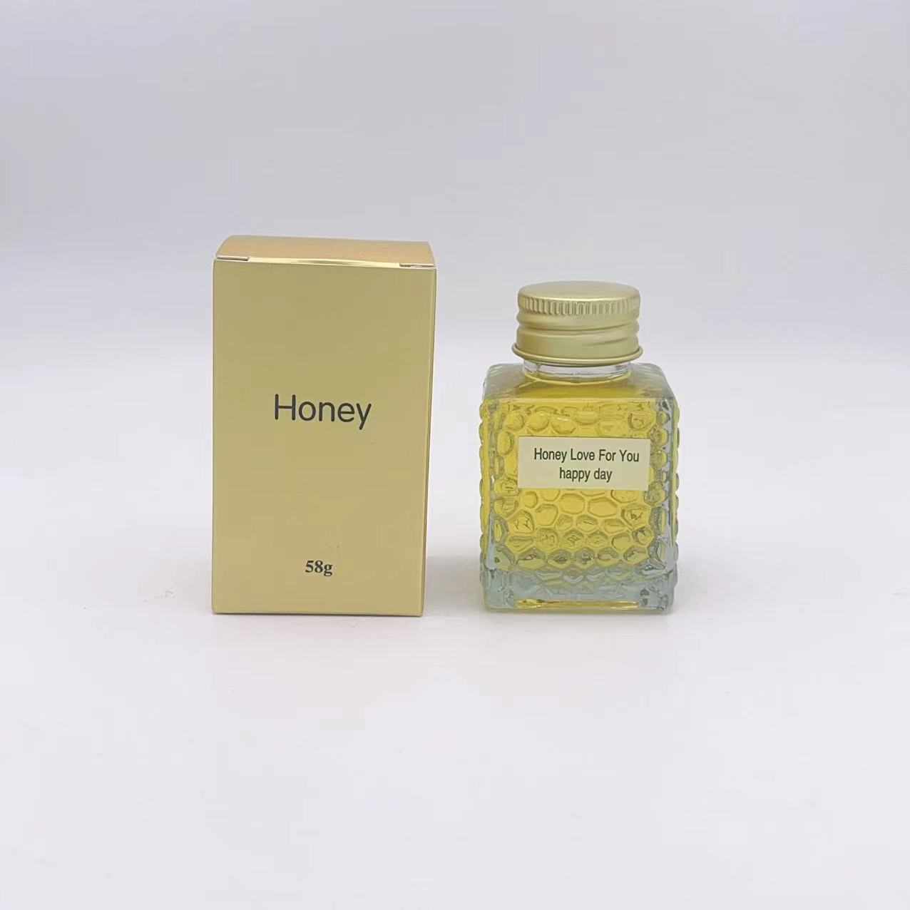 Happy Bee Zhan Xu Honey Creative Wedding Bottled Souvenir Wedding Small Jar Practical Small Gift Wedding Small Bottle