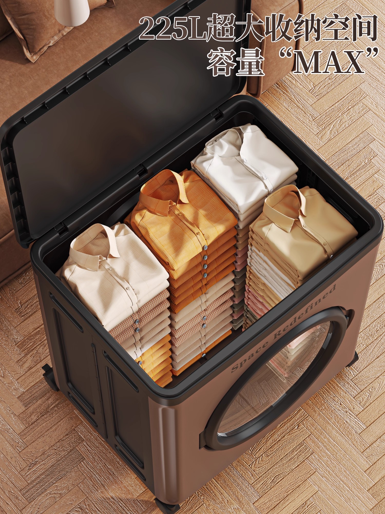 ✅ Medieval Style Clothing Storage Box, Large Capacity, Foldable Storage Basket for Home Use, Organizing Box, Storage Box for Toys