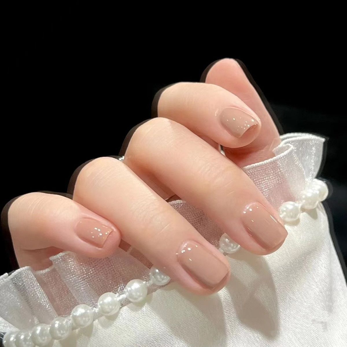 Wholesale Cross-Border Ice-Clear Jelly Nail Polish, No-Bake, Non-Peelable, Non-Fading, Long-Lasting, Whitening, Trendy Colors, Oily Texture