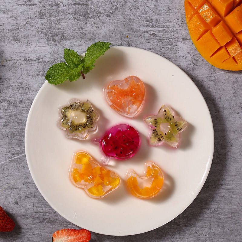 Source Manufacturer White Jelly Powder 200g Milk Tea Cold Drink Shop Special Homemade Jelly Powder Stall Commercial Wholesale Ice Powder Powder