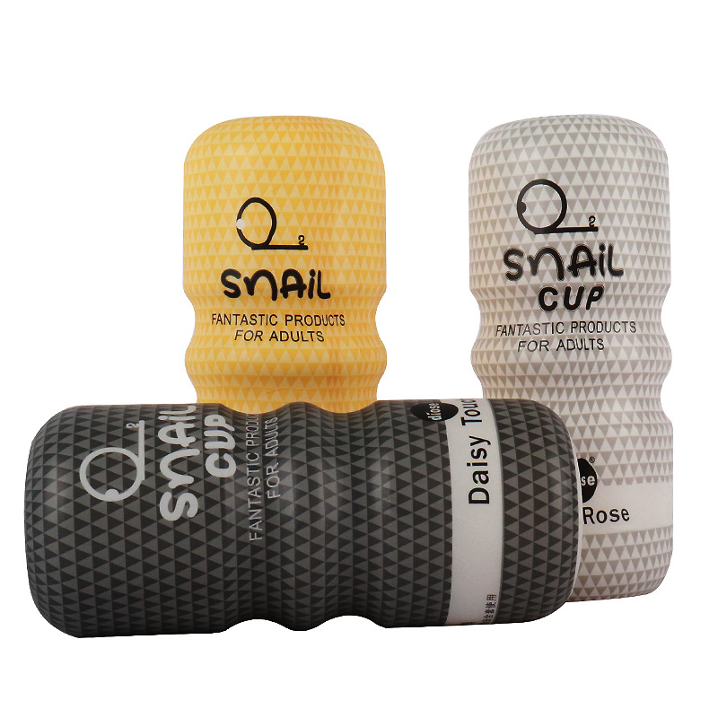 Snail cup penis trainer for men portable aircraft cup mouth cup men's masturbation Snail aircraft cup