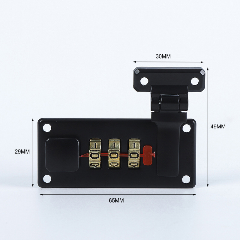 Luggage Combination Lock Suitcase Combination Lock Cosmetic Case Lock Combination Box Lock Wooden Box Lock Leather Case Combination Lock Clasp Lock Double Lock