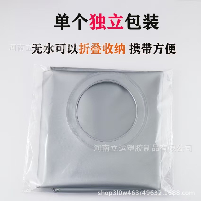 Factory Direct Sales Sun Umbrella Parasol Beach Flag Knife Flag Moxibustion Stand Base Weighted Water Thickened Water-Resistant Bag