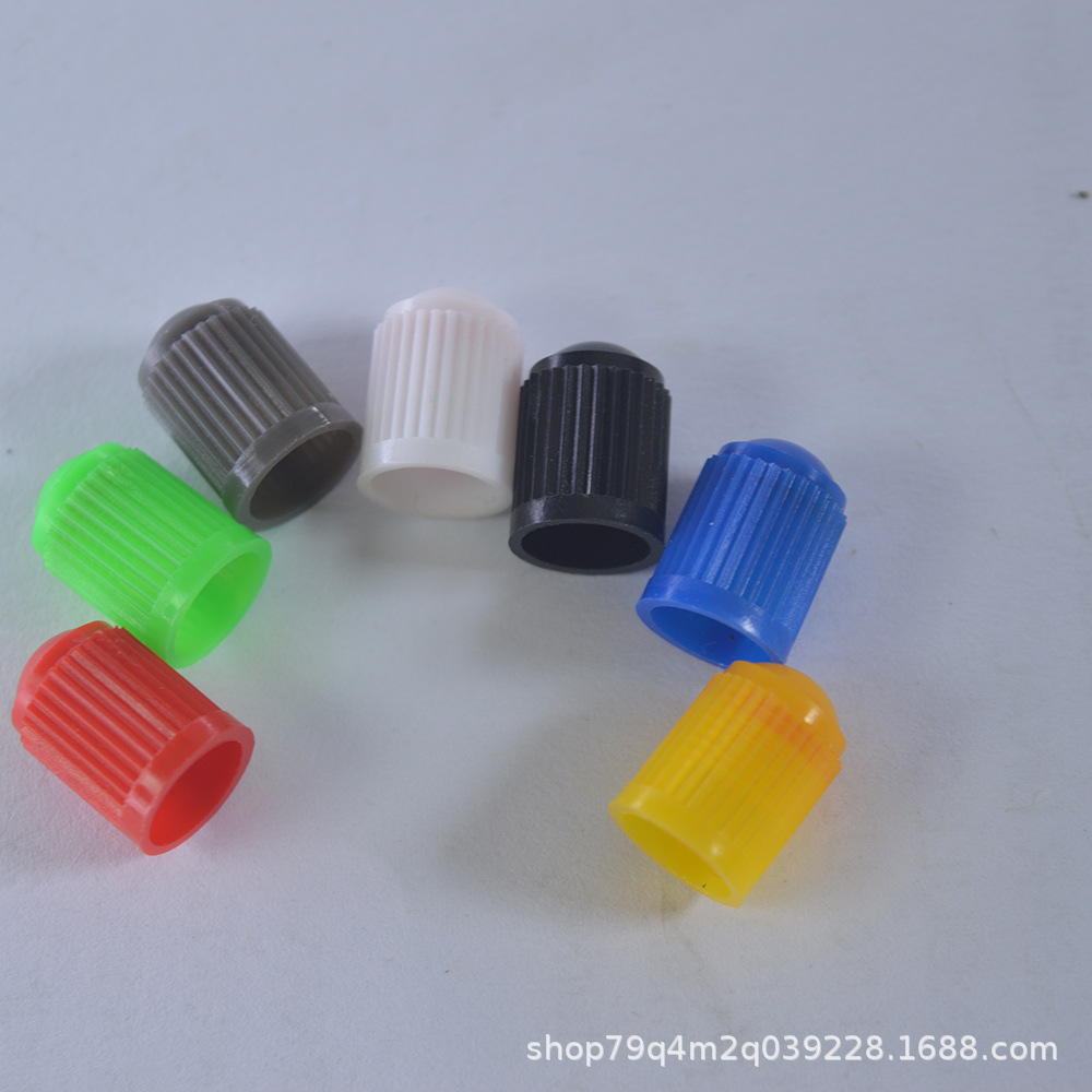 Plastic Valve Cap Ordinary Plastic Valve Dust Cap Black Car Tire Valve Cover