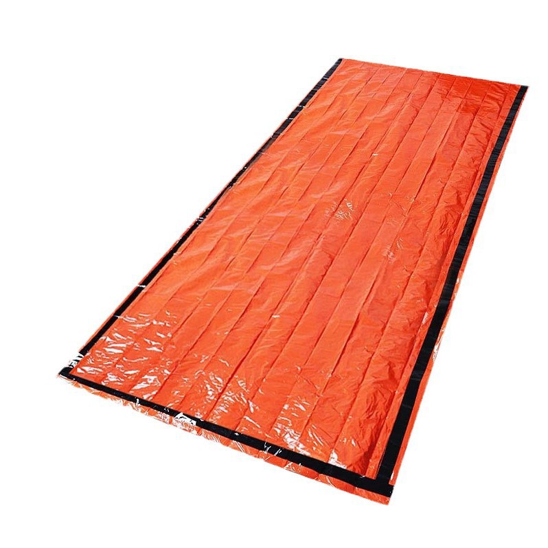 Outdoor Envelope-Type Emergency Sleeping Bag, Travel Multi-Functional Pe Aluminum Film Emergency Sleeping Bag, Thermal Insulation Sleeping Bag, Cold-Proof Blanket