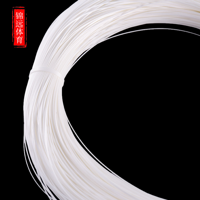 Нейлоновая нить для ракетки бадминтона, гладкая и прочная, для юниорских ракеток 1*9.6м