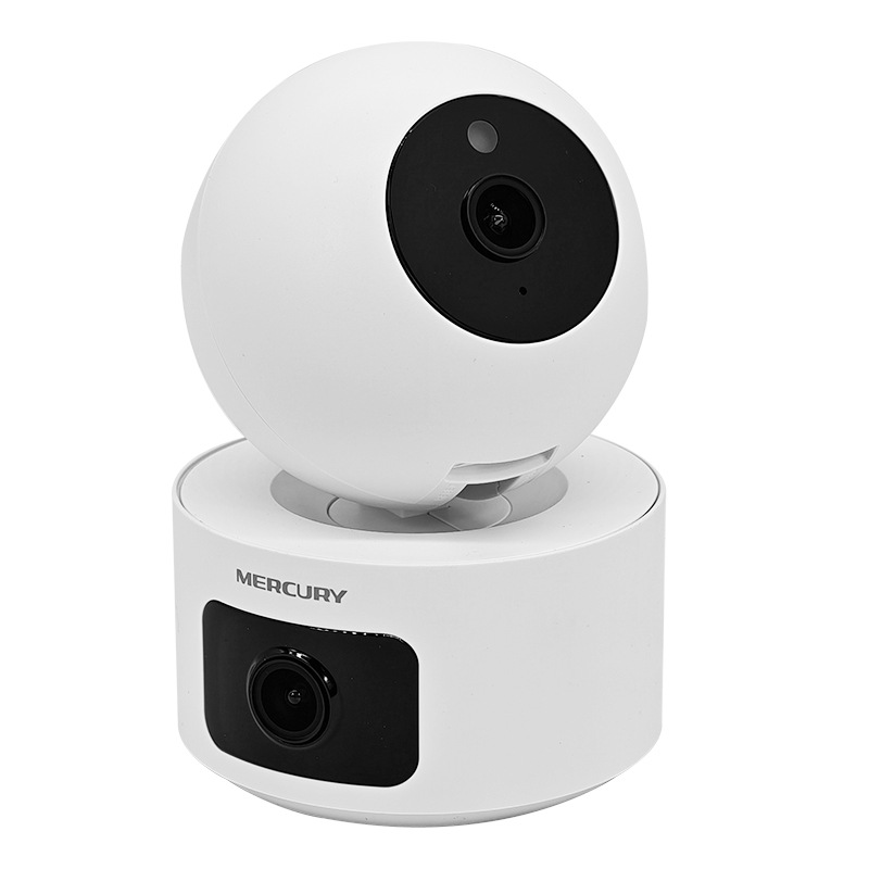 Mercury MIPC552W Dual Camera Panoramic 360 Degree Wireless WIFI HD Full Color Home Monitor Camera