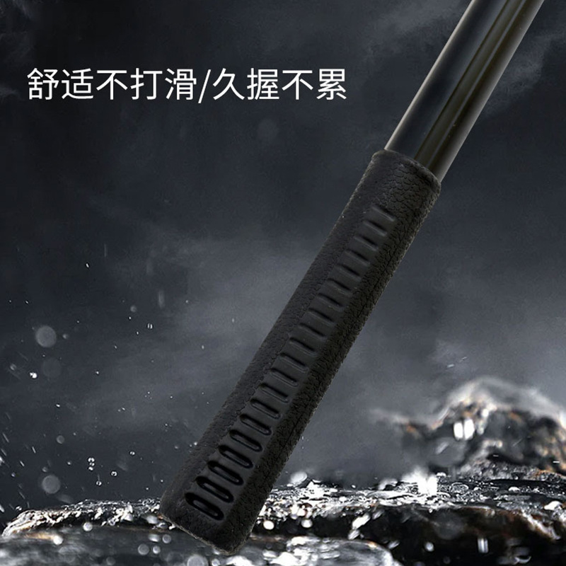 Foldable Fishing Net Set, Quick-Drying, Water-Resistant, Portable Fishing Net with Aluminum Alloy Ultra-Hard Telescopic Rod