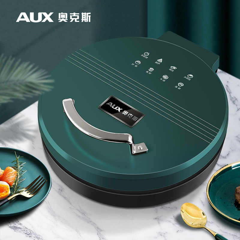 Электрическая сковорода Oaks для выпечки, бытовая, двухсторонняя, с подогревом, глубокая, большая для блинов, автоматическая