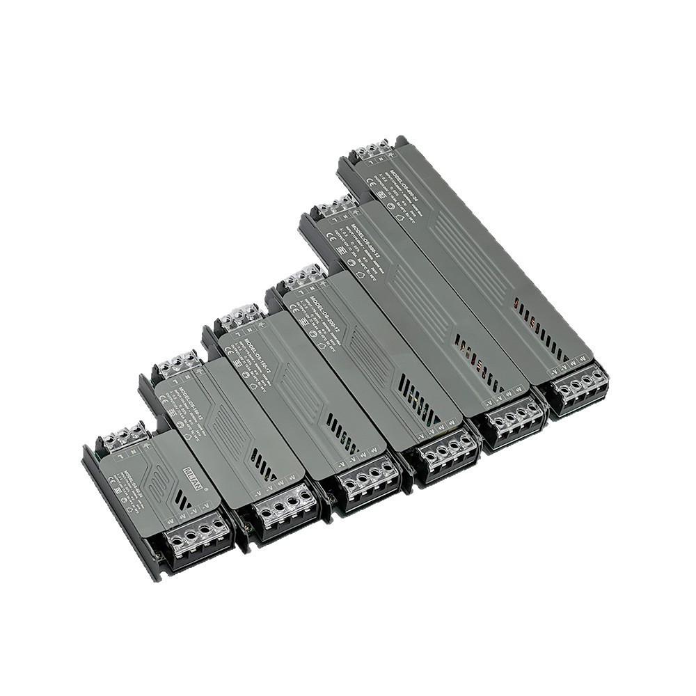 Ultra-Thin Led Strip Light Transformer Manufacturer Wholesale Kabu Light Box Driver Power Supply 12V/24V Silent Switching Power Supply