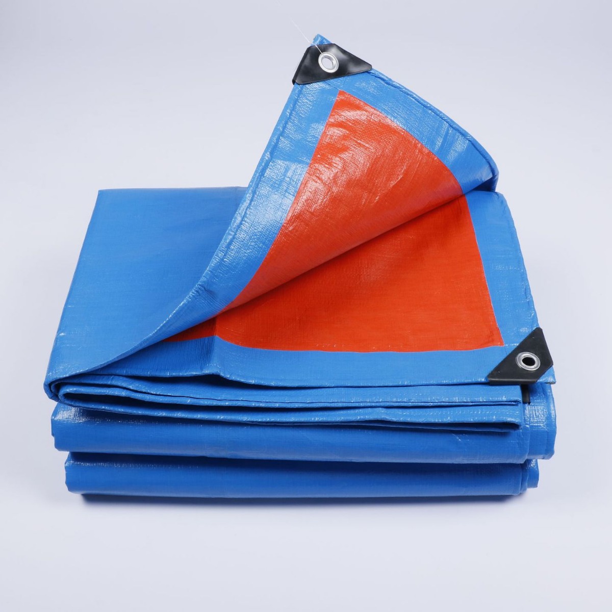 Double blue blue tarpaulin tarpaulin sunshade rainproof tarpaulin waterproof truck car pe tarpaulin foreign trade Wholesale