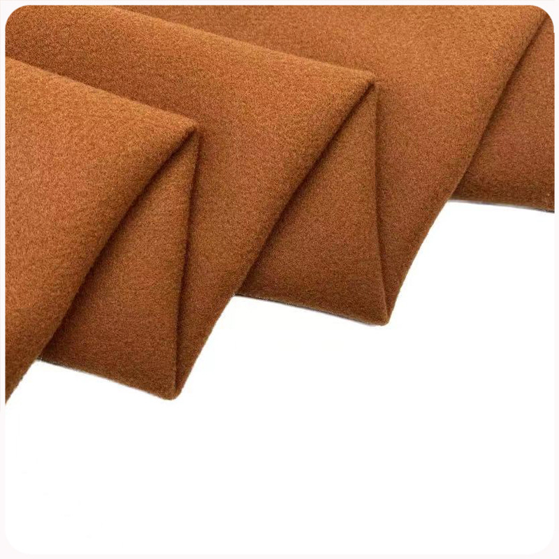 Thickened Dragon and Phoenix Woolen Fabric, Autumn and Winter Warm Pure Color Outwear Fabric, Shoes, Hats, Bags, Baseball Uniform Fabric