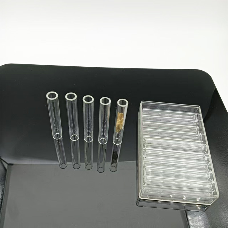 Manufacturer Wholesale High Borosilicate Glass Crafts Smoking Accessories Heat-Resistant Glass Tube Parts High-Transparency Glass Tube