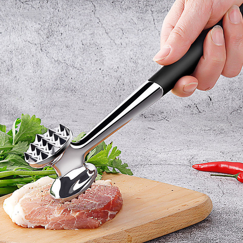 Double-sided steak meat floss hammer beef Hammer household meat floss hammer tendon breaking device special tool for beating pork chop meat hammer