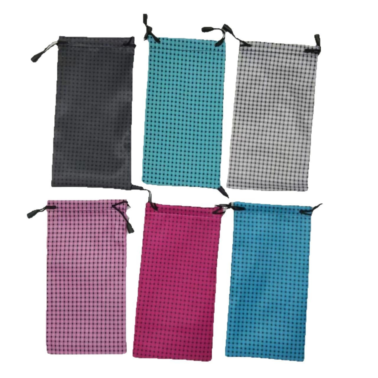 Custom glasses storage bag anti-pressure portable sunglasses protective cover bundle pocket storage box glasses bag manufacturers