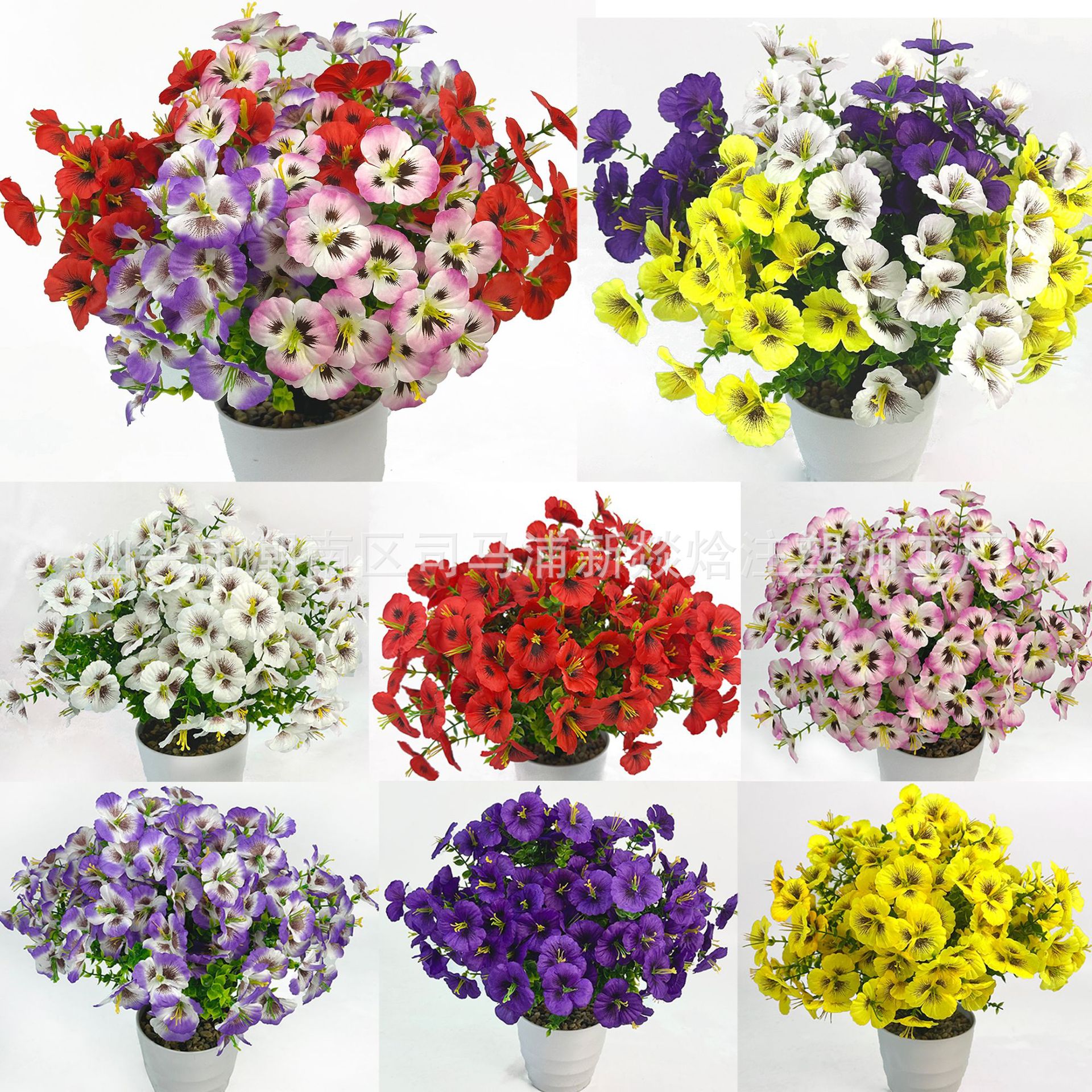 Искусственная зелень эвкалипта с 7 ветвями для офисного и домашнего декора, фотопродукт