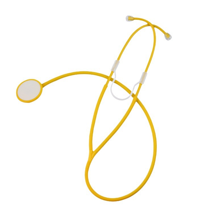 Toy stethoscope intelligence development simulation play house doctor nurse earpiece medical tool male and female baby