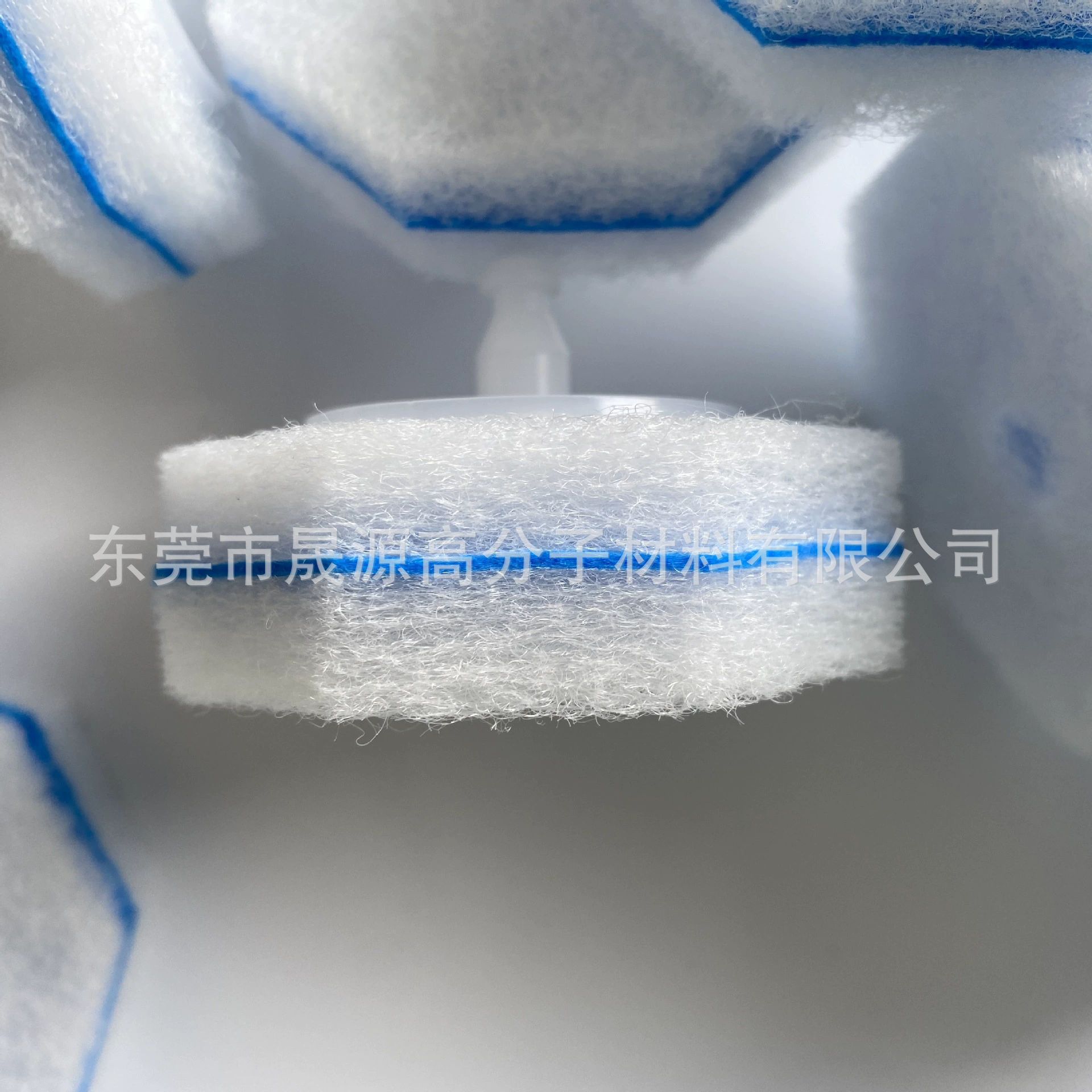 Disposable toilet brush replacement head comes with cleaning liquid brush toilet toilet toilet cleaner replacement sponge head wholesale