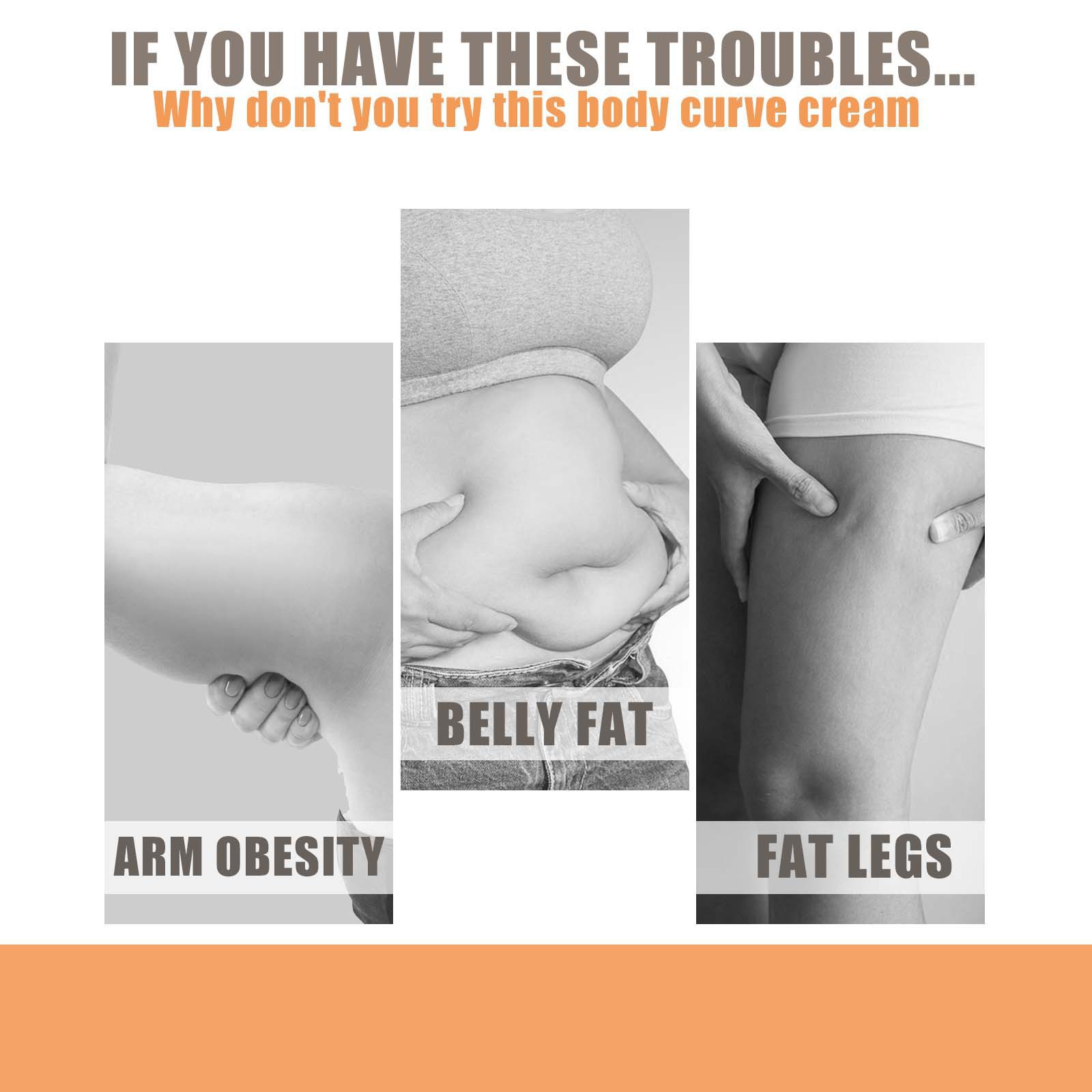 EELHOE Slimming Body Shaping Cream Body Shaping Tightening Curve Thin Belly Shaping Tightening Skin Body Beauty Cream