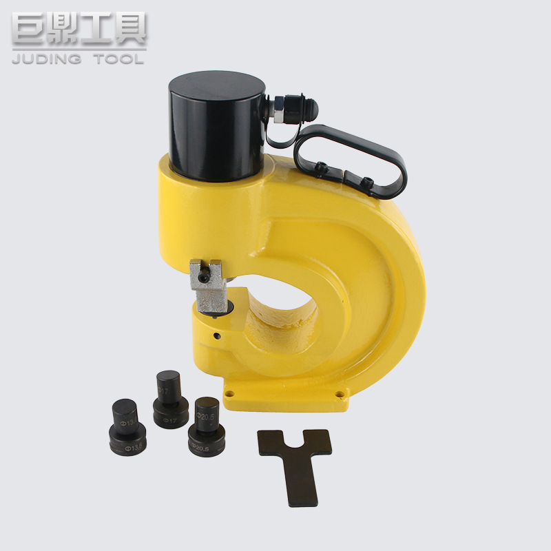 Channel Steel Punching Machine Ch-60/70 Hydraulic Punching Machine Copper Row Puncher Hole Opener Electric Manual Punching Machine