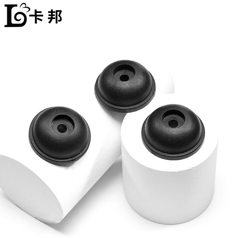 Luggage accessories plastic foot nail travel box plastic semicircle stand foot height 15mm luggage base nail accessories