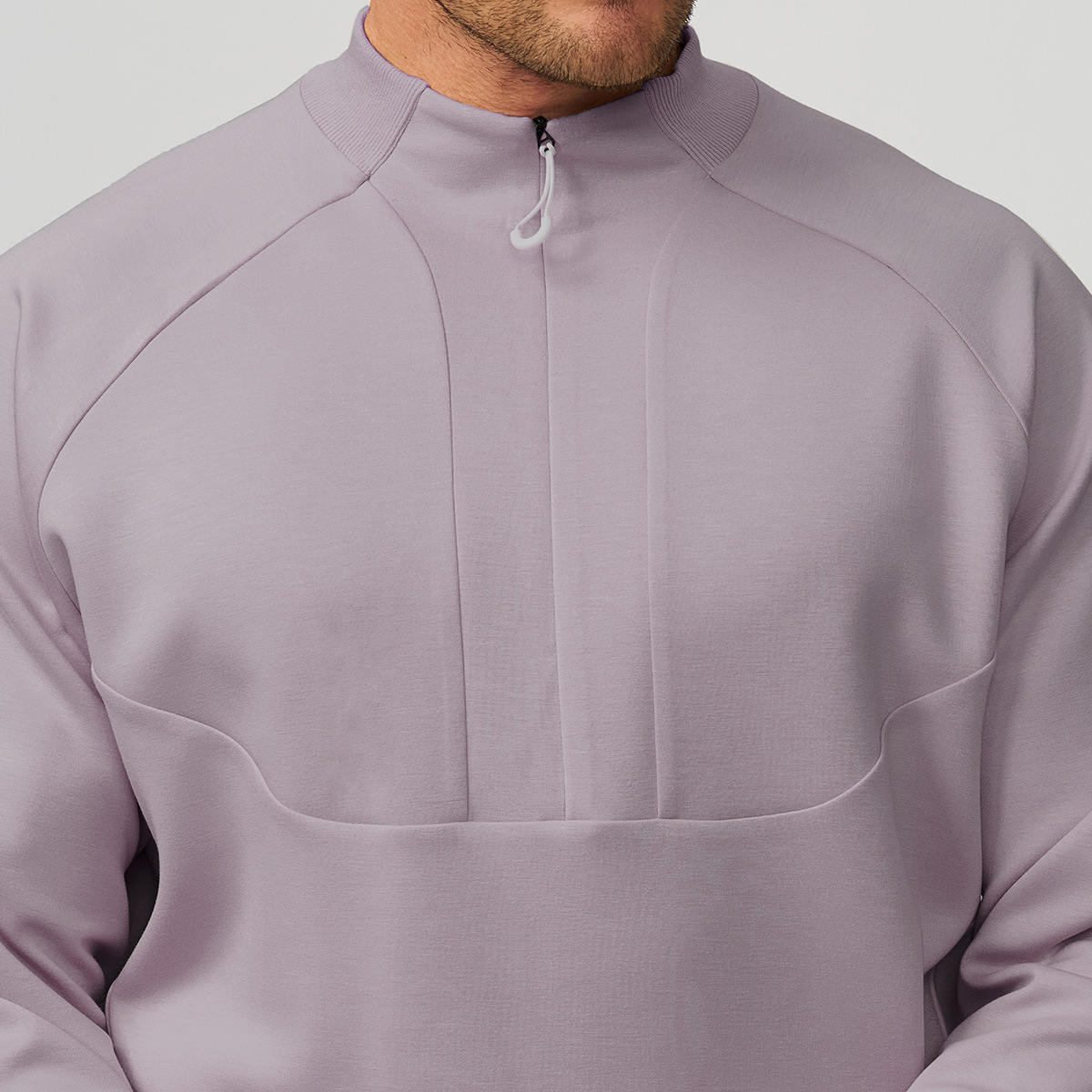 Cross-Border Men's Autumn and Winter Stand-Up Collar Zipper Lightweight Warm Sports Sweatshirt Outdoor Hiking Commuter Travel Jacket 1514