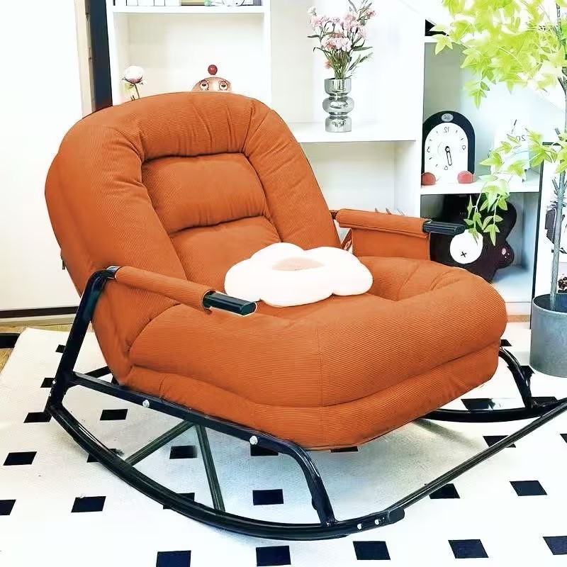 Customized Dog Bed Rocking Chair Lazy Sofa Home Balcony Folding Chair Can Sit and Lie down Lunch Break Single Folding Chair