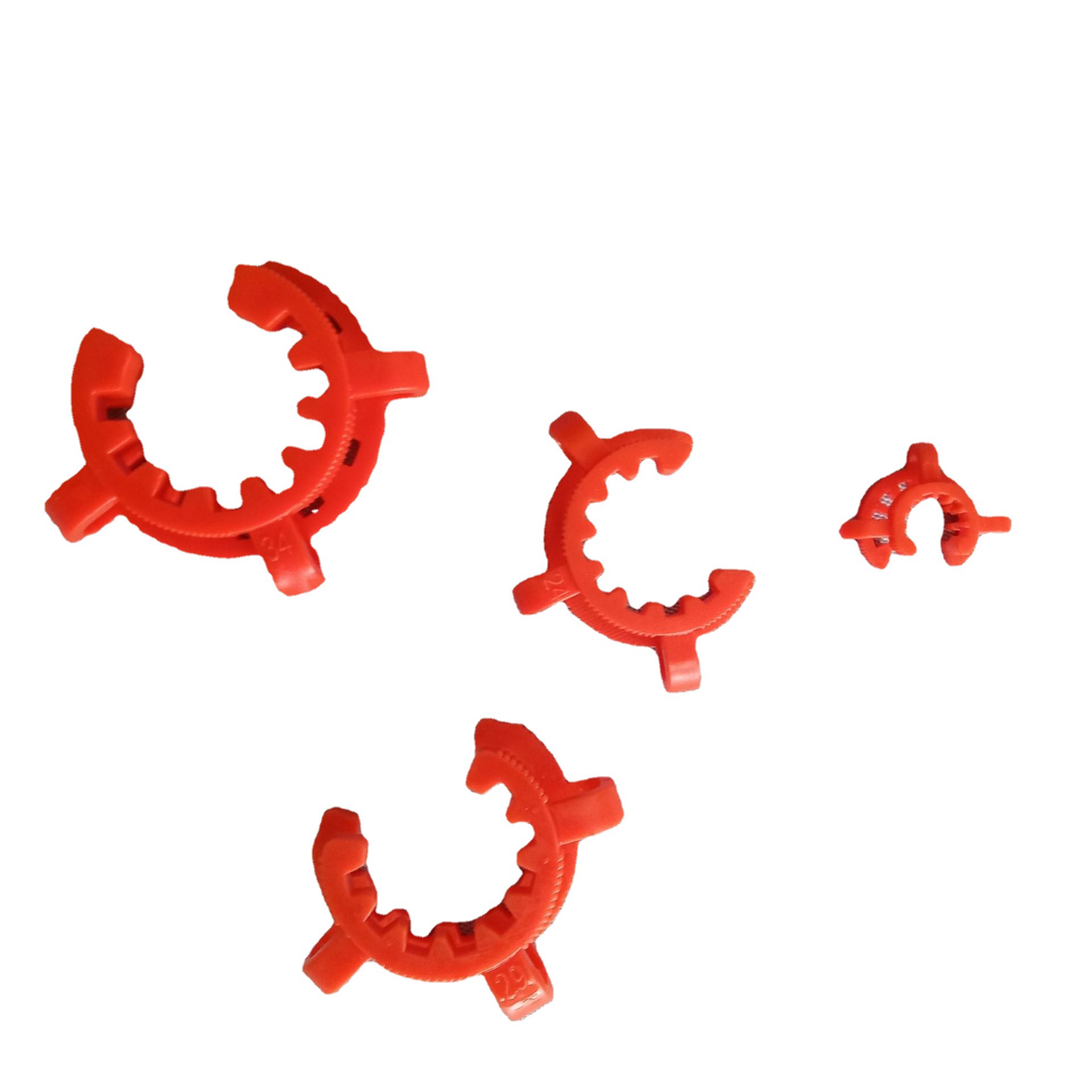 Plastic Interface Clamp Stainless Steel Standard Mouth Clamp Conical Clamp Ball Interface Clamp 10/12/14/19/24/29/