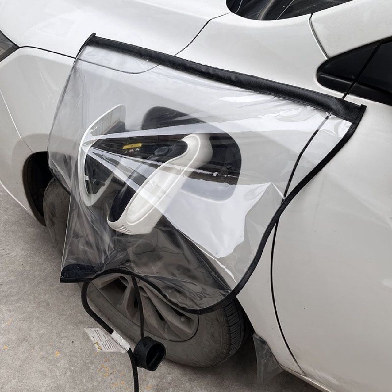 New energy vehicle universal charging rain cover car accessories charging gun waterproof cover snow rain